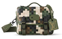 LOUIS VUITTON Canvas Handbag Shoulder Bag Crossbody Bag Regular Men's Camouflage