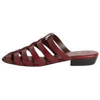 Loro Piana Wrap-toe Slippers Women's Red