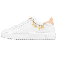 LOUIS VUITTON Time Out Low-Top Casual Shoes Women's White