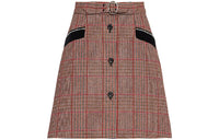 MIU MIU FW21 Casual Short Skirts Women's Red