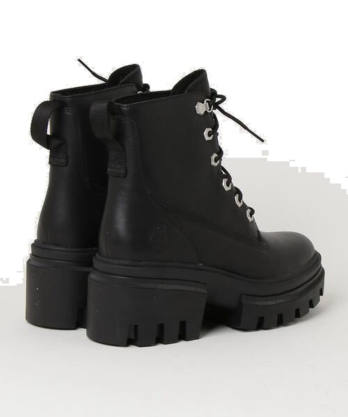 (WMNS) Timberland Everleigh 6 Inch Boots 'Black Full Grain' A41S7