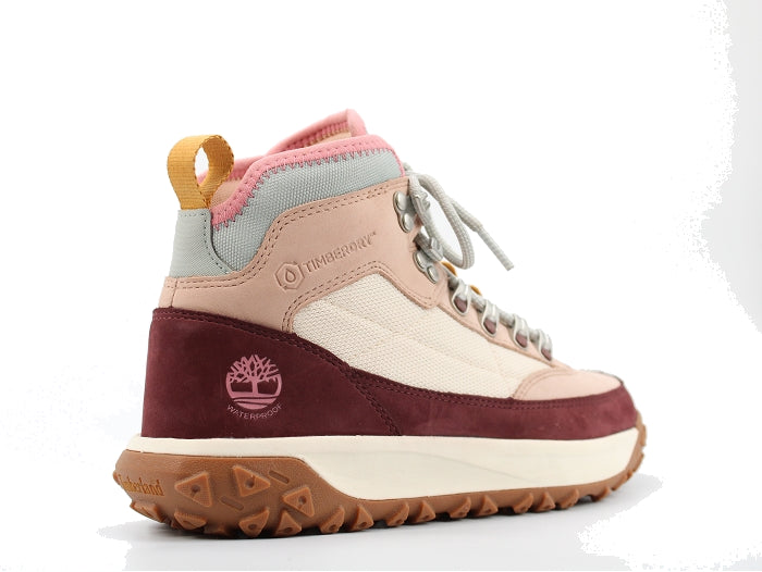 (WMNS) Timberland Greenstride Motion 6 Waterproof Mid Boots 'Pink' A2MVH