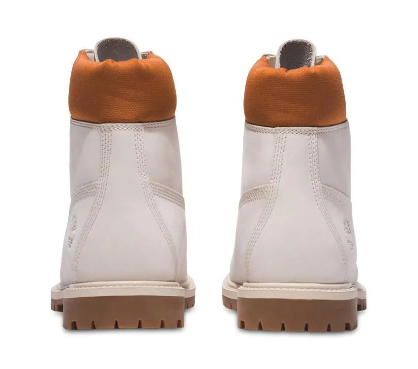 (WMNS) Timberland Heritage 6 Inch Waterproof Boots 'White Nubuck' A5RVCW