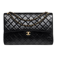 TORY BURCH Cow Leather Shoulder Bag Crossbody Bag Extra Large Women's Black