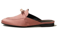 HERMES Oz Abrasion Resistant Wrap toe Slippers Women's Pink