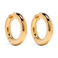SAINT LAURENT Brass Earrings Women's Gold
