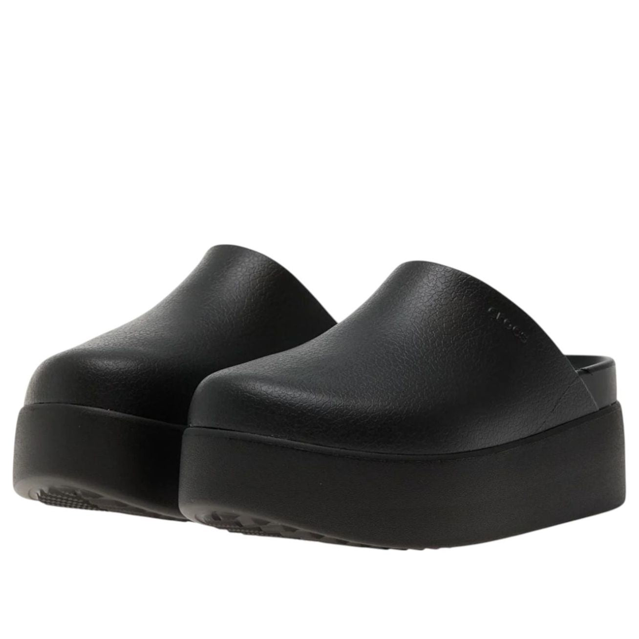 (WMNS) Crocs Dylan Platform Clog 'Black' 209869-001