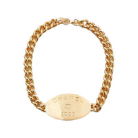 CHANEL Gold-Plated Bracelets Women's Gold