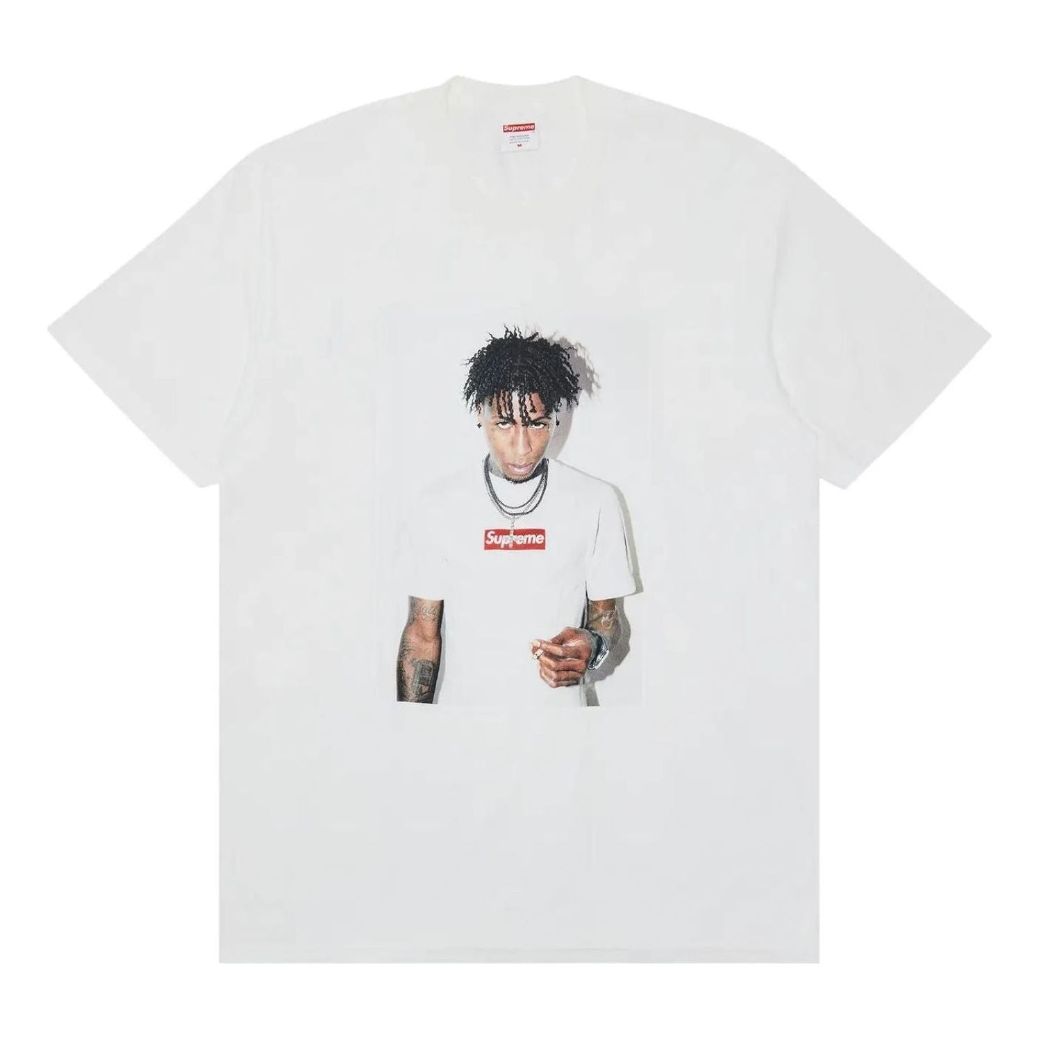 Supreme NBA Youngboy T-Shirt 'White' FW23T4-WHITE