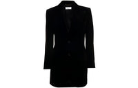 SAINT LAURENT Single-breasted Velvet Blazer
