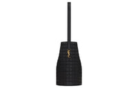SAINT LAURENT Lambskin Bucket Bags One Shoulder Handbags Regular Women's Black