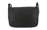 PRADA Leather Shoulder Bag, Crossbody Bag Women's Black