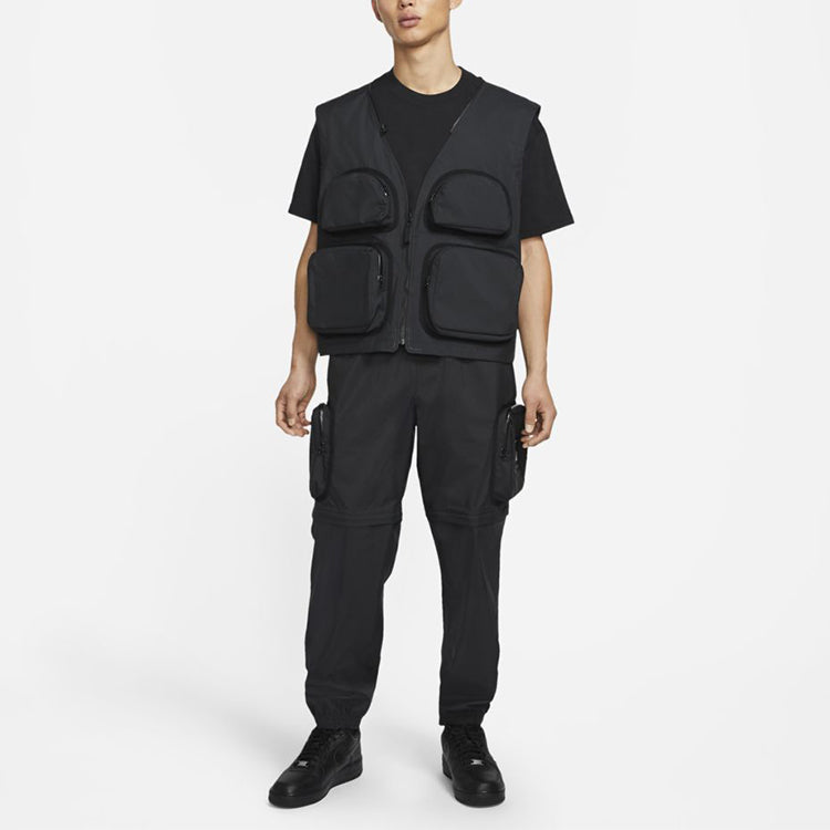 Nike Multifunction Detachable Waterproof Hooded Coat Asia Sizing 'Black' CZ4702-010