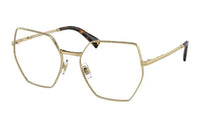 MIU MIU Eyeglass Frames Women's Gold
