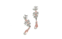 CHANEL Earrings Women's Silver