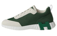 HERMES Bouncing Low Top Sports Casual Shoes Men's Green