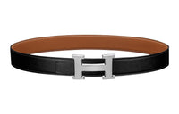 HERMES H Belt Buckle & Reversible Leather Strap 32mm