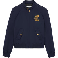 CELINE Blouson Jacket In Diagonal Wool