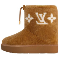 LOUIS VUITTON SKI Skiing Series Ankle Boots Women's Brown