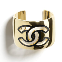 CHANEL Metal Bangles Women's Gold