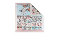 LOUIS VUITTON Silk Scarves Women's Pink