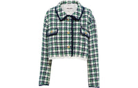 MIU MIU Cropped Coats Women's Green