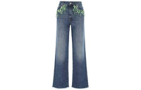 MIU MIU FW22 Jeans Women's Denim Blue
