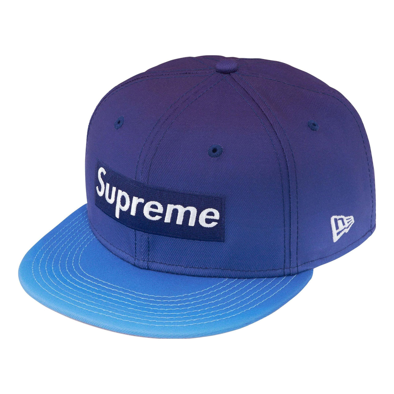 Supreme Gradient Box Logo New Era 'Blue White' SUP-SS23-2228