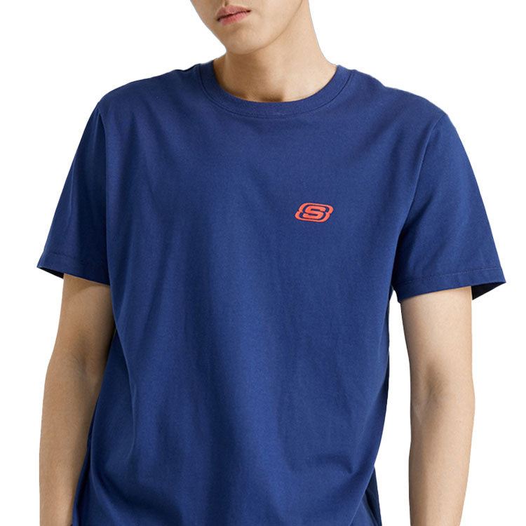 Skechers Knit Short Sleeve Sports Tee 'Multi-Color' L220M165