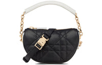 DIOR Sheepskin Dumpling Bag, Handbag, Shoulder Bag, Crossbody Bag Extra Mini Women's Black