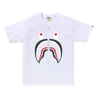 A Bathing Ape Shark T-Shirt 'White' 1J80-110-004-WHT