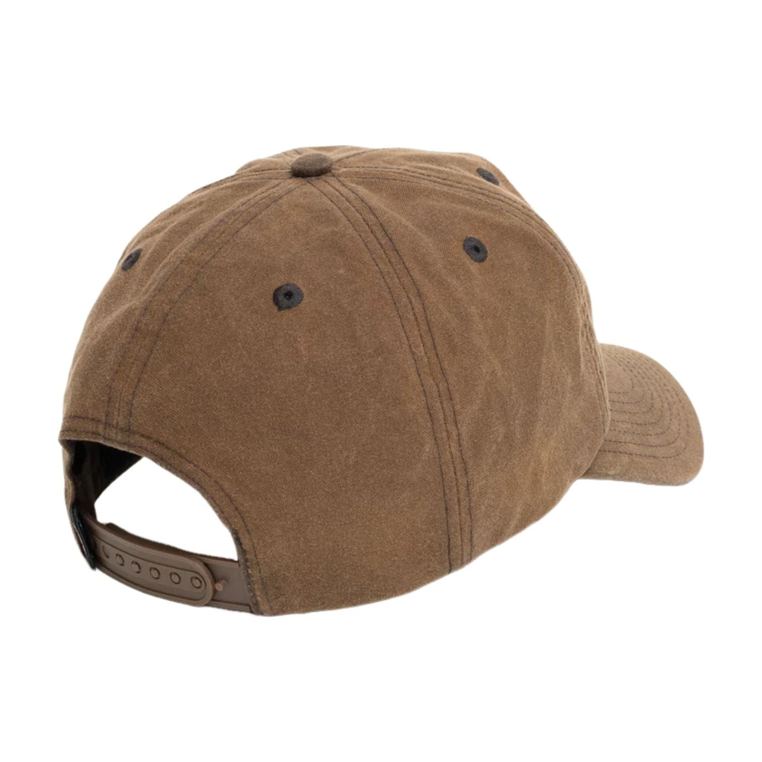 Stussy Mid-Depth Workgear Waxed Snapback Cap 'Brown' 1311206-BROW