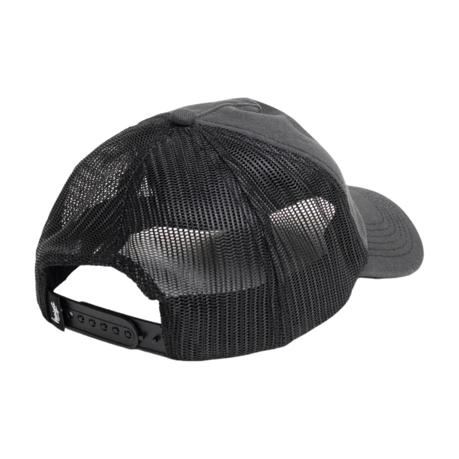 Stussy Ghost Logo Trucker Cap 'Black' 1311207-BLAC