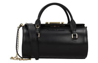 PRADA Leather Shoulder Bag Crossbody Bag Handbag Women's Black