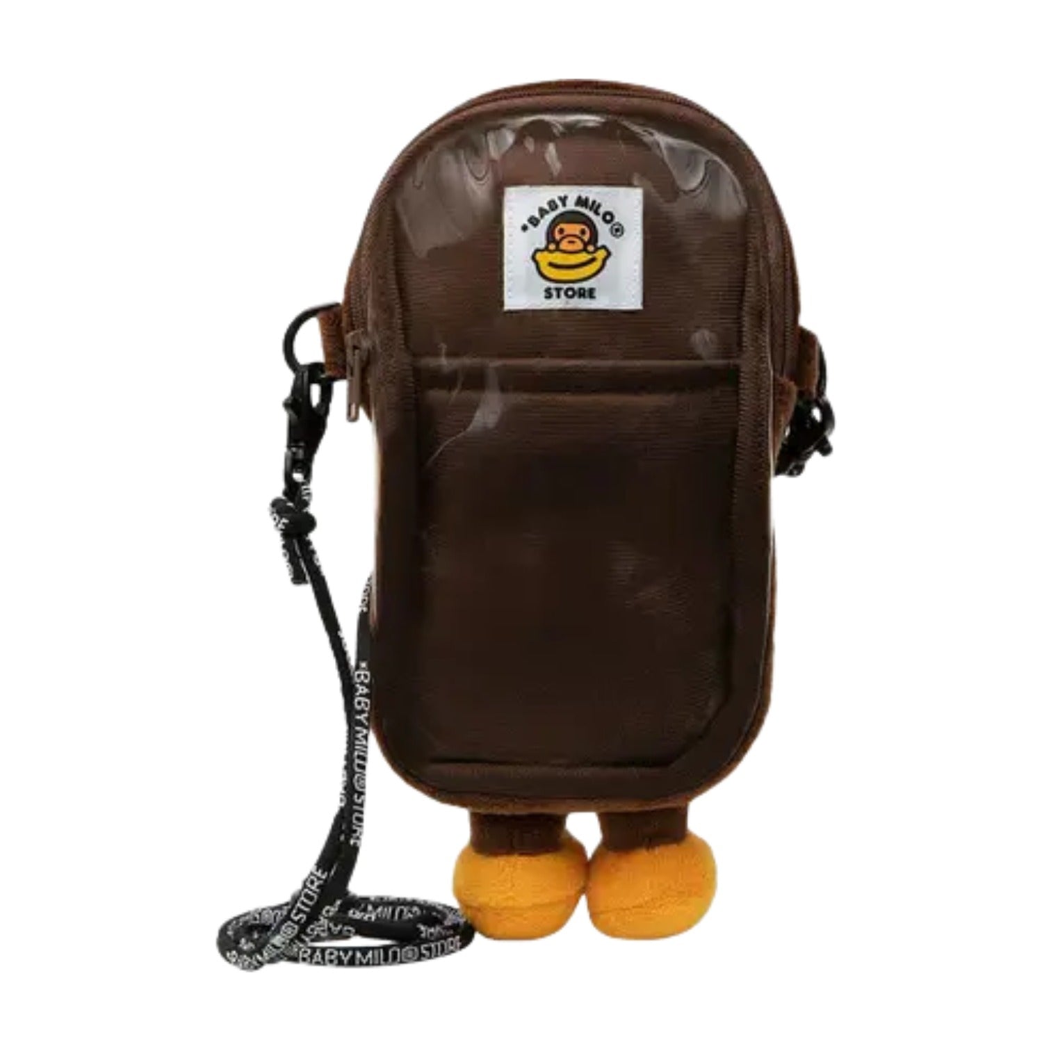 BAPE Baby Milo Donut Mobile Bag 'Brown' 0MXBGW4204XXK