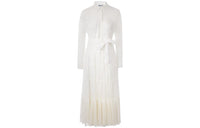 PRADA Long-Sleeved Dresses Women's Ivory White