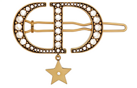 DIOR Hair Clips Women's Gold