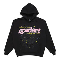 Sp5der P*nk V2 Hoodie 'Black' 2406-1FW230106PVH-BLAC