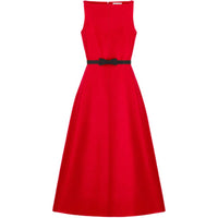 DIOR Sleeveless Dress Women's Red