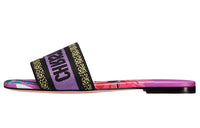 DIOR Dway Slide Slippers Women's Purple