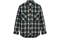 CELINE Overshirt In Tartan Cashmere