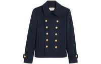 CELINE Jackets Coats Women's Dark Blue