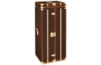 LOUIS VUITTON Coated Canvas Travel Hard Case Unisex Brown