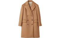 MIU MIU Coats Women's Camel Brown
