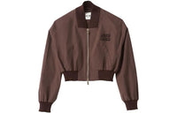 MIU MIU SS23 Cropped Coat Women's Cocoa Brown