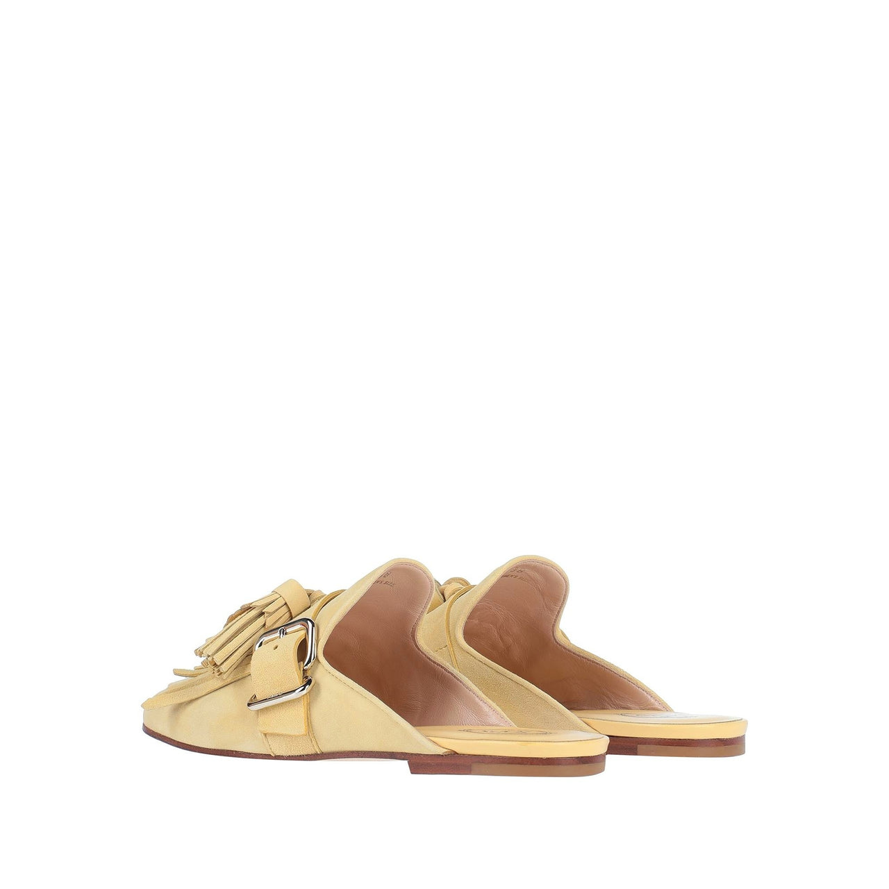 Tod's Leather Flat Mules