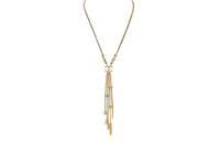 CHANEL Necklaces Women's Gold