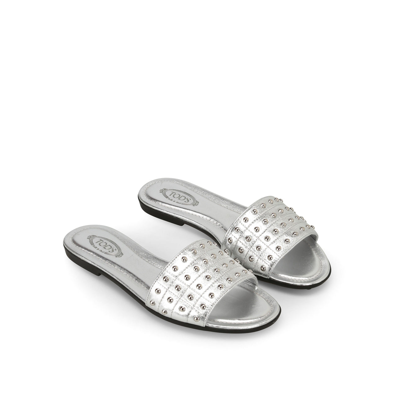 Tod's Studded Leather Sandals