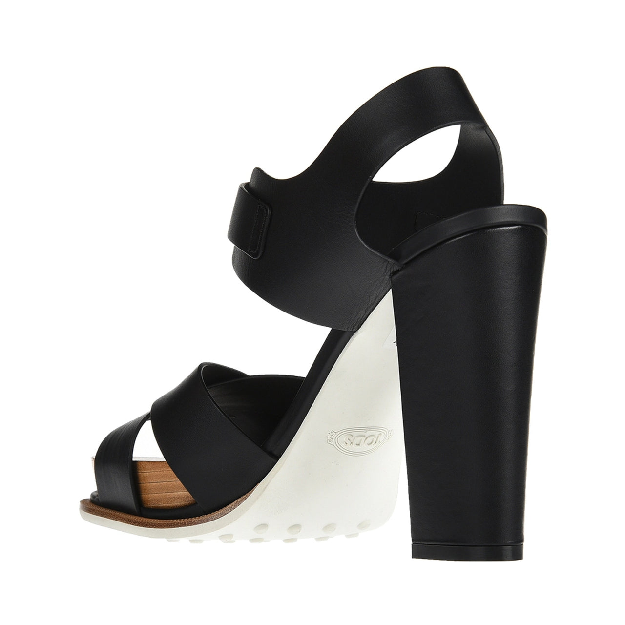 Tod's Cut-Out Leather 110Mm Sandals