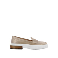 Tod's Round-Toe Satin Loafers